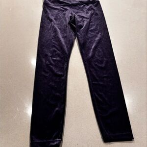 Athleta Women's Velvet Leggings - Deep Purple